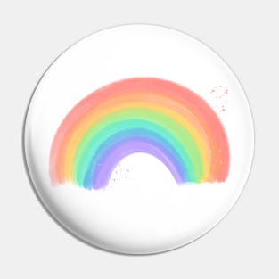 Support Our NHS Rainbow Design Pin