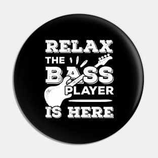 Bass Player Guitar Musician Bassist Gift Pin