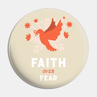 faith over fear Pin