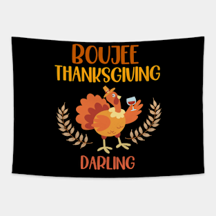 Boujee Thanksgiving Darling Tapestry