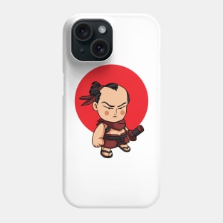 CUTE SAMURAI CARTOON Phone Case