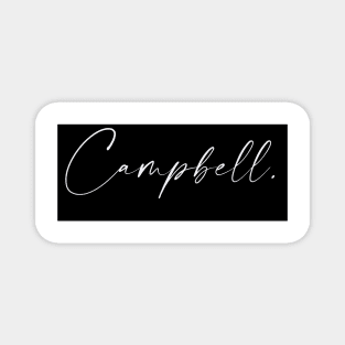 Campbell Name, Campbell Birthday Magnet