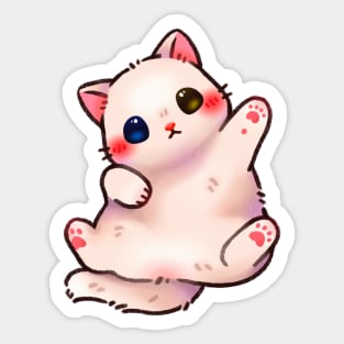 Pretty cat Sticker for Sale by Kittler-Sells