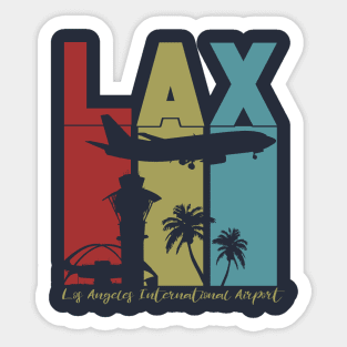 LAX Sticker for Sale by graphicfighter