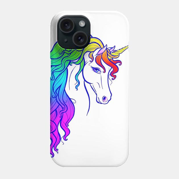 I Believe in Unicorns Phone Case by LEvans