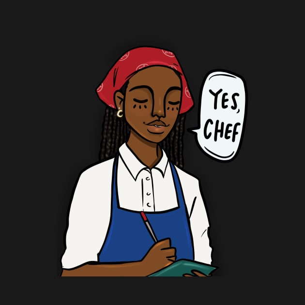 Yes Chef - Syd by bananapeppersart