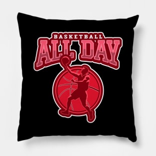 Basketball All Day Pillow