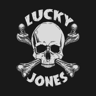 Lucky Jones Skull for Dark Shirts T-Shirt