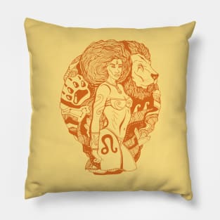 Terracotta Leo Beauty Pillow