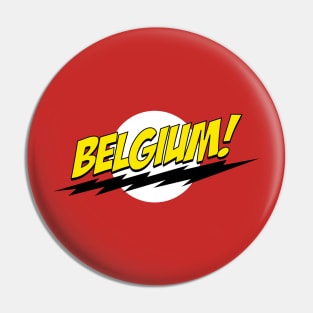 Belgium! Pin