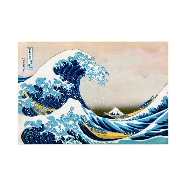 The Great Wave off Kanagawa (C008/9659) by SciencePhoto