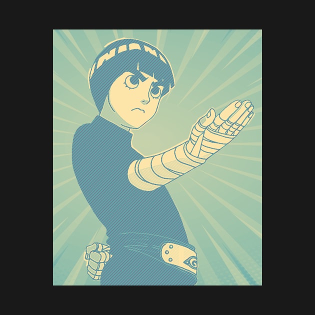 rock lee by DinoZard