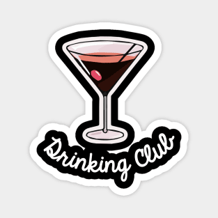 Vodka Espresso Drinking Club Cocktail Bartender Retro Magnet