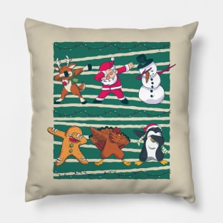 Christmas Dab Pillow