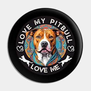 Pitbull Terrier Owner Pin