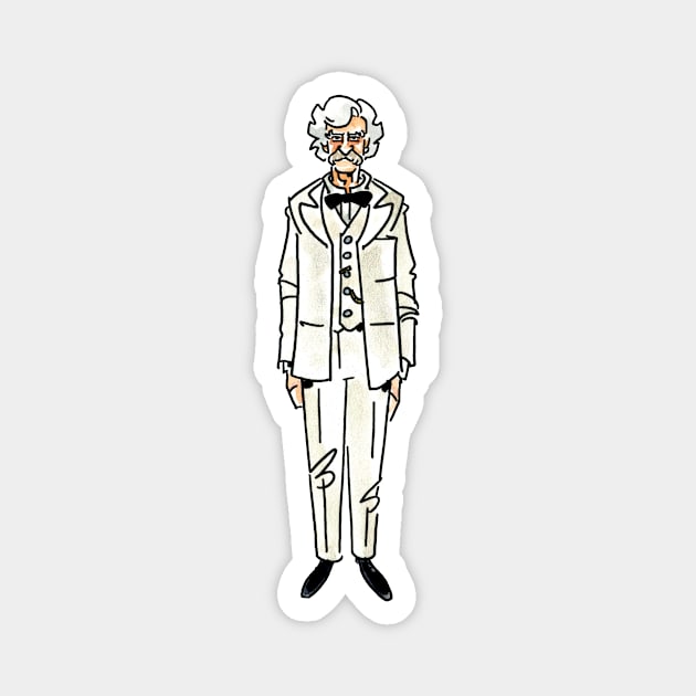 Mark Twain Magnet by Chris_