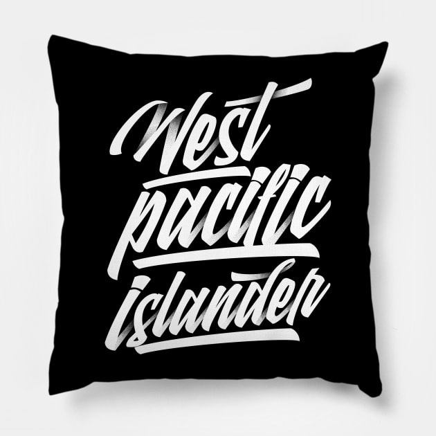 West Pacific Islander Pillow by Dailygrind