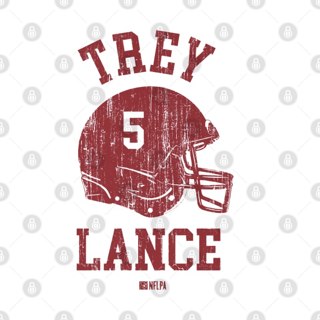 Trey Lance San Francisco Helmet Font by TodosRigatSot