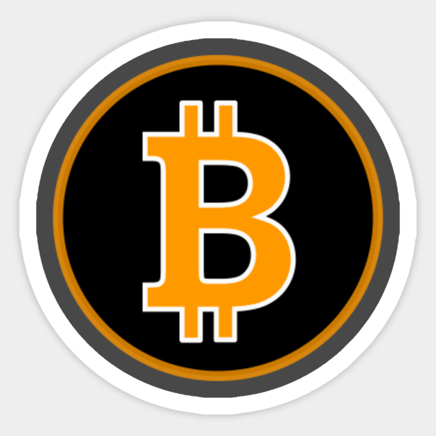 Bitcoin Symbol Cryptocurrency Of The Future Bitcoin Aufkleber Teepublic De