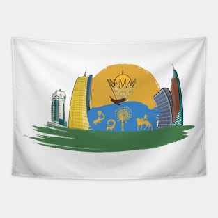 Nur-Sultan city Tapestry