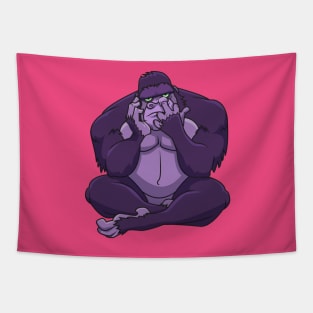 Picky Gorilla Tapestry