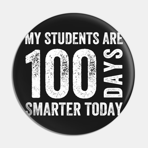 My students are 100 days smarter Pin by captainmood