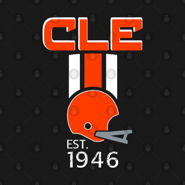 Cleveland Football Classic - 1946 Vintage by FFFM