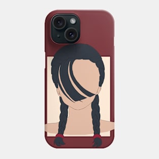 shy girl Phone Case