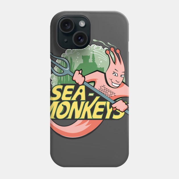 Sea Monkeys! Phone Case by stevethomasart