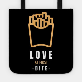 French Fries - Love at First Bite - Fries Lovers Gift Tote