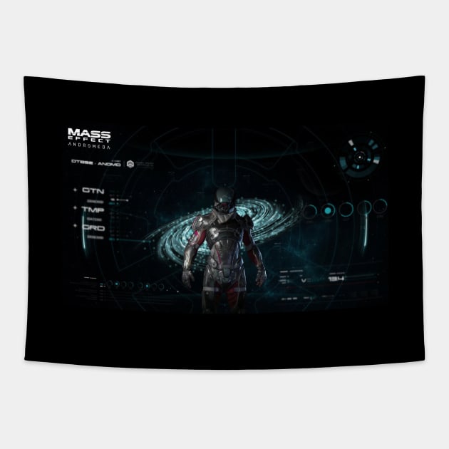 Mass Effect Andromeda Tapestry by ilvms