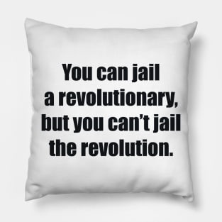 You can jail a revolutionary, but you can’t jail the revolution Pillow