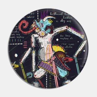 Neo Expressionism "Yendenina" Wayang Pin