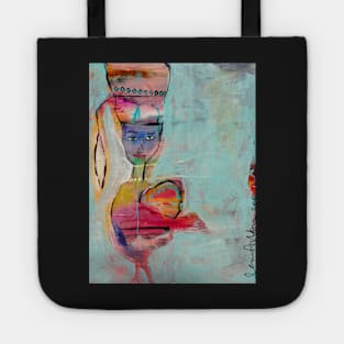 The Green Eyed Bird Tote