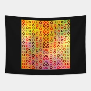 Playful circles Tapestry