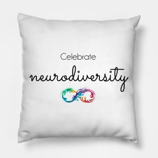 Celebrate Neurodiversity Pillow