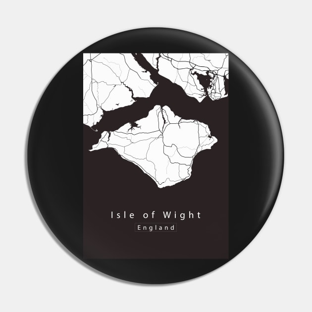 Isle of Wight England Island Map Pin by Robin-Niemczyk