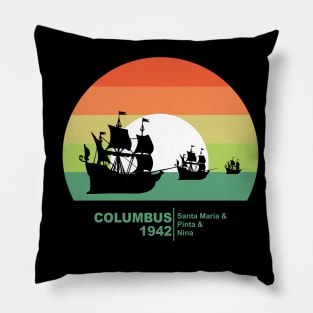 Columbus 1942 Pillow