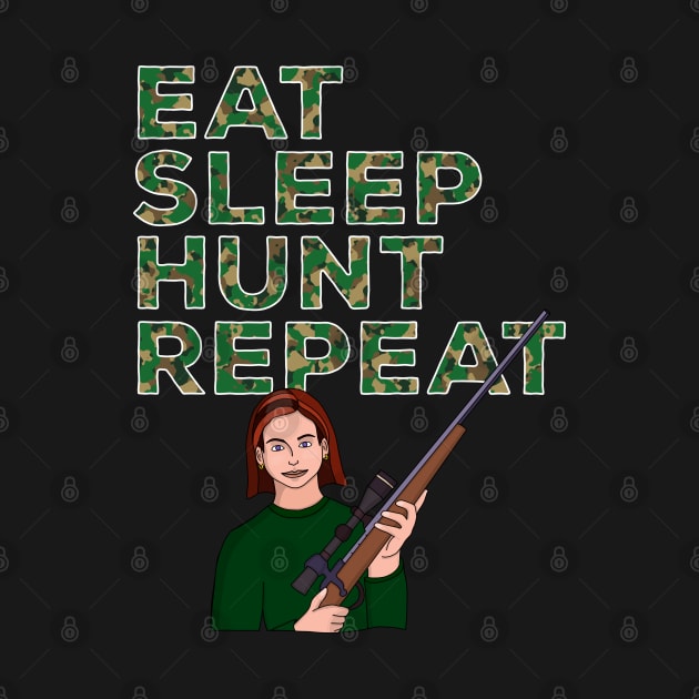 Eat Sleep Hunt Repeat by DiegoCarvalho