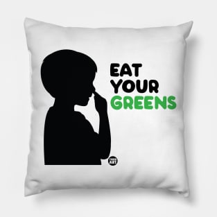 eat greens Pillow