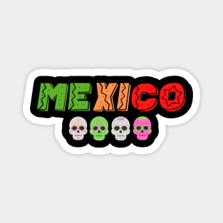 Mexico. skull Magnet