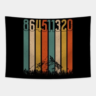 Retro Vintage 864511320 Election Vote Out Trump Moutain 1 Tapestry