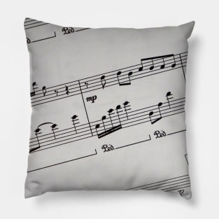 Musical Notes Pillow