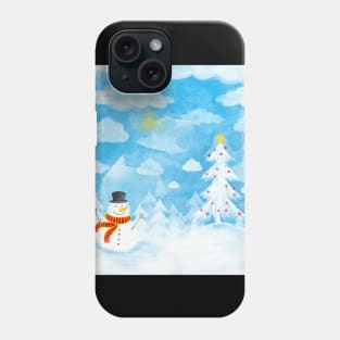 Bubbles Christmas Lights Shirt Phone Case