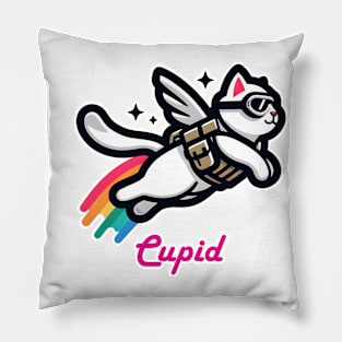 Tactical Cupid Cat Pillow