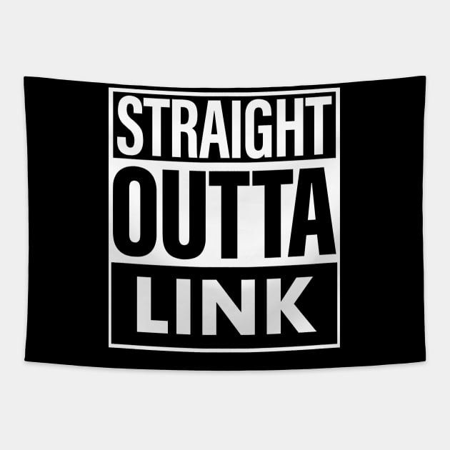 Link Name Straight Outta Link Tapestry by ThanhNga