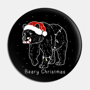 Christmas Bear Pin