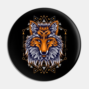 red fox cartoon Pin