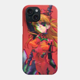 Asuka Glitched Phone Case