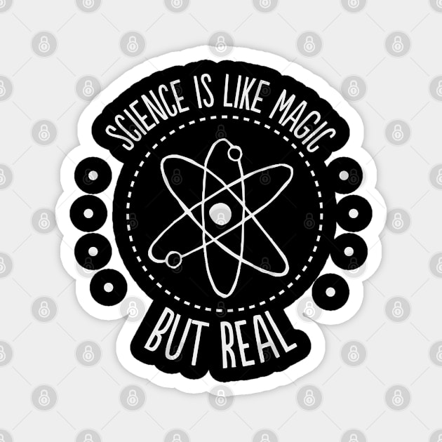 science magic professor physics atom gift Magnet by MrTeee